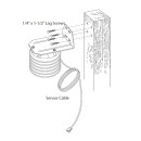 Davis 6830 Temperatur/Luftfeuchtefühler mit Schutzgehäuse