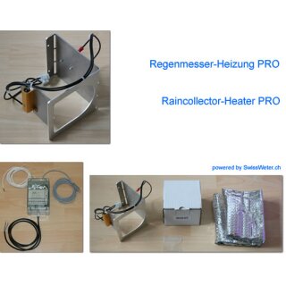 SwissWetter Rain Gauge Heater PRO for Davis VP2